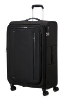 American Tourister Cloudrider Spinner L Exp Tsa Jet Black