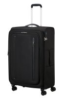 American Tourister Cloudrider Spinner L Exp Tsa Jet Black