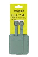 American Tourister Zubehör Luggage Tag X2 Iceberg Green
