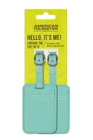 American Tourister Zubehör Luggage Tag X2 Jelly Mint