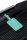 American Tourister Zubehör Luggage Tag X2 Jelly Mint