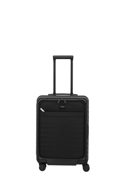 Titan Overseas 4-Rad Trolley S Vortasche Nightshade Black
