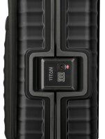 Titan Overseas 4-Rad Trolley S Vortasche Nightshade Black