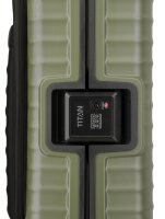 Titan Overseas 4-Rad Trolley S Vortasche Forest Green