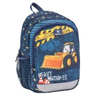 Belmil Kiddy Plus Kindergartenrucksack Heavy Machinery
