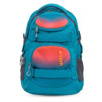 Belmil Infinity Schulrucksack Ombre Neon Orange and Bluebird