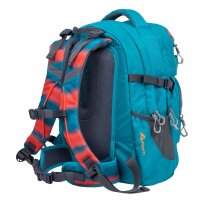 Belmil Infinity Schulrucksack Ombre Neon Orange and Bluebird