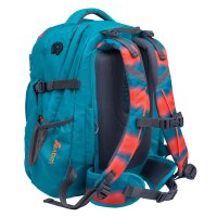 Belmil Infinity Schulrucksack Ombre Neon Orange and Bluebird