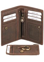Bull Hunt Cashbox-Compass Brown