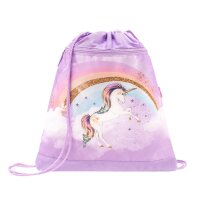Belmil Mini-Fit ergonomisches Schulranzen-Set 4-teilig Einhorn