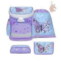Belmil Mini-Fit ergonomisches Schulranzen-Set 4-teilig...