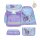 Belmil Mini-Fit ergonomisches Schulranzen-Set 4-teilig Schmetterling