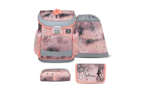 Belmil Mini-Fit Schulranzen-Set 4-teilig "Rose...