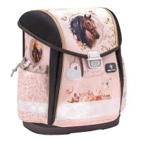 Belmil Mini-Fit ergonomisches Schulranzen-Set 4-teilig Pferd