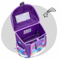 Belmil Mini-Fit ergonomisches Schulranzen-Set 4-teilig Schmetterling