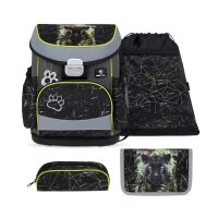 Belmil Mini-Fit ergonomisches Schulranzen-Set 4-teilig...