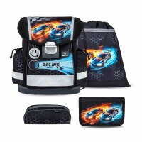 Belmil Mini-Fit ergonomisches Schulranzen-Set 4-teilig...