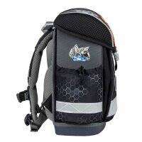 Belmil Mini-Fit ergonomisches Schulranzen-Set 4-teilig Rennauto