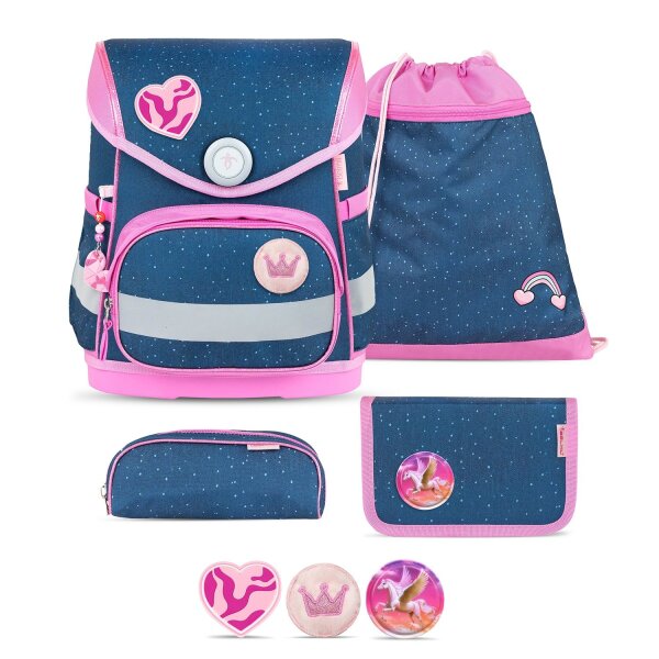Belmil Compact Schulranzenset Starry Princess