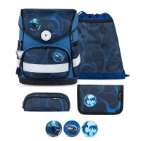 Belmil Compact Schulranzenset Wave Storm