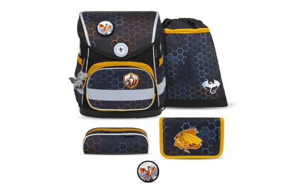 Belmil Compact Schulranzenset Dragon