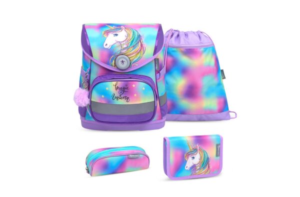 Belmil Compact Schulranzenset Rainbow Color