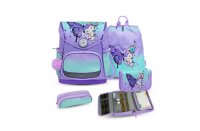Belmil Compact Plus Premium Schulranzen Set 4-teilig...