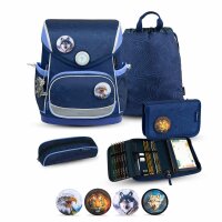 Belmil Compact Plus Schulranzenset Topographic