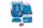 Belmil MAXI Schulranzenset Mermaid