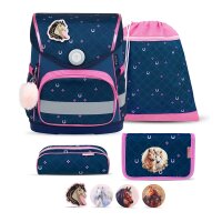 Belmil MAXI Schulranzenset Meet your Horses
