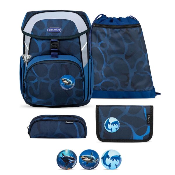 Belmil MAXI Schulranzenset Wave Storm