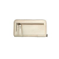 Bull Hunt Zip Wallet-Stone