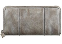 Bull Hunt Zip Wallet-Grey