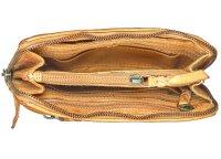 Bull Hunt Zip Wallet-Yellow