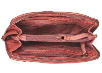 Bull Hunt Zip Wallet-Burned Cognac