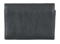 Bull Hunt Midi Flap Wallet-Black