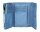 Bull Hunt Midi Flap Wallet-Skyblue