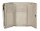 Bull Hunt Midi Flap Wallet-Stone