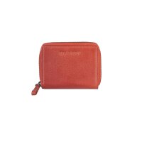 Bull Hunt Midi Zip Wallet-Coral