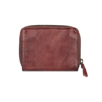 Bull Hunt Midi Zip Wallet-Cognac