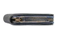Bull Hunt Midi Zip Wallet-Black