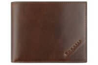 Bugatti Nobile Scheintasche mit Klappe Querformat cognac