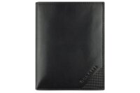 Bugatti Nobile Hochformatbörse mit Klappe schwarz