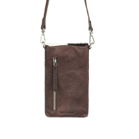 Bull Hunt Phone Pouch Suki-Sherpa Tricolor