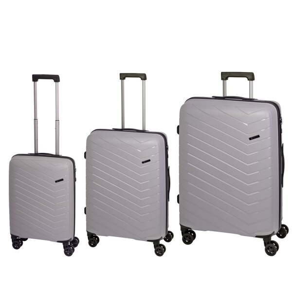 CHECK.IN Orlando Trolley-Set Orlando 3-tlg. Silber