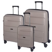 CHECK.IN St. Louis Trolley-Set St. Louis 3-tlg. Taupe