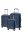 CHECK.IN London Trolley-Set London 2.0 3-tlg. Carbon Blau