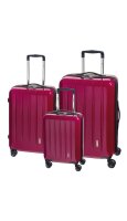 CHECK.IN London Trolley-Set London 2.0 3-tlg. Beere