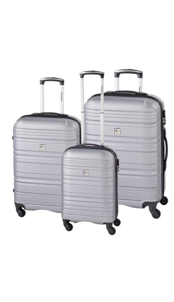 CHECK.IN Santiago Trolley-Set Santiago 3-tlg. Silber