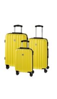 CHECK.IN Aurora Trolley-Set Aurora 3-tlg. Zitronengelb